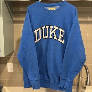 Vintage 90s Duke Steve & Barry’s Heavyweight Crewneck Sweatshirt Size LT